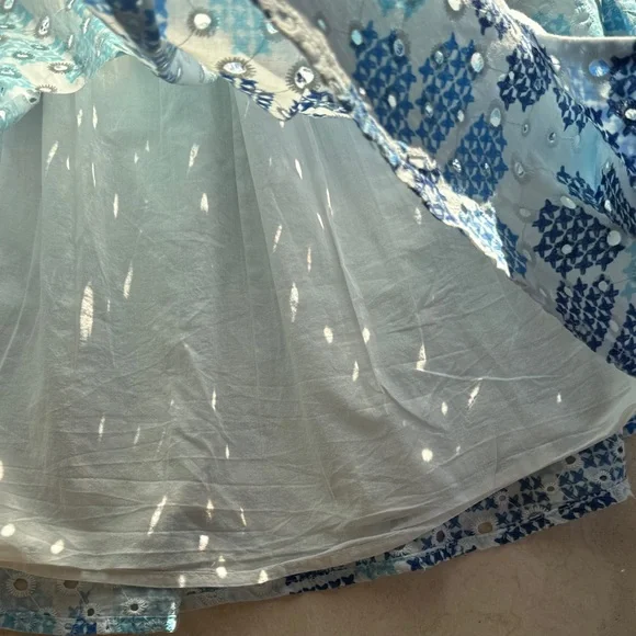 Fábula (by Farm Rio) Floral Blue Kids Matching Set - Picture 6 of 7